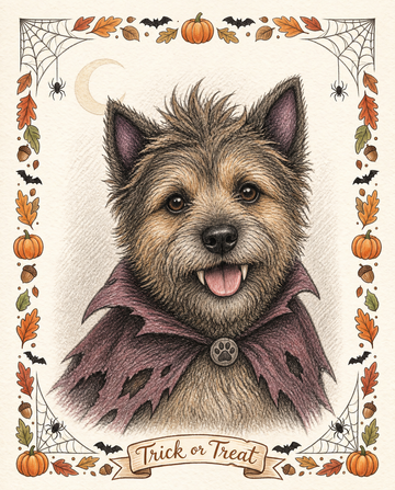 Halloween Pet Portrait – Werewolf