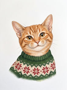Christmas Pet Portrait – Christmas Jumper