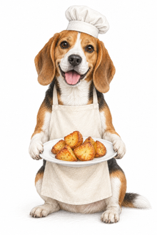 Kitchen, Café & Bar Pets Portrait – Sunday Roast Boss
