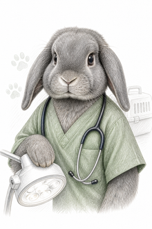 Pets at Work Portrait – Vet